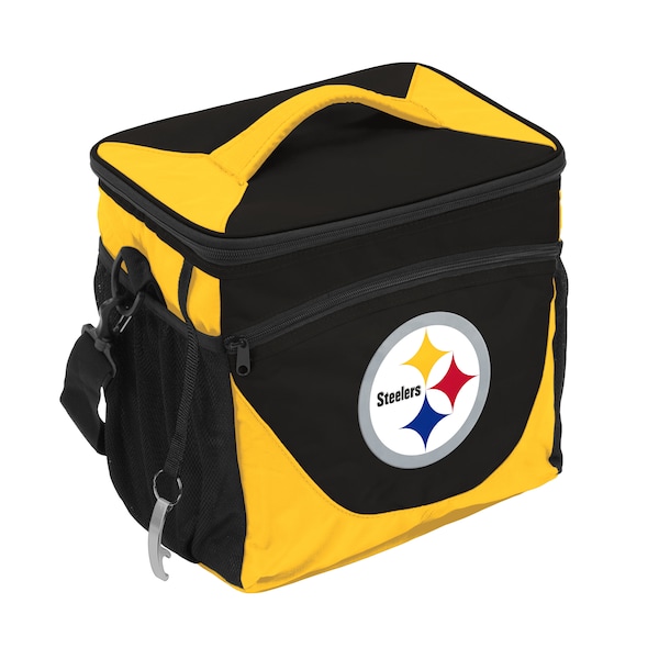 Logo Brands Pittsburgh Steelers 24 Can Cooler 625-63 - main